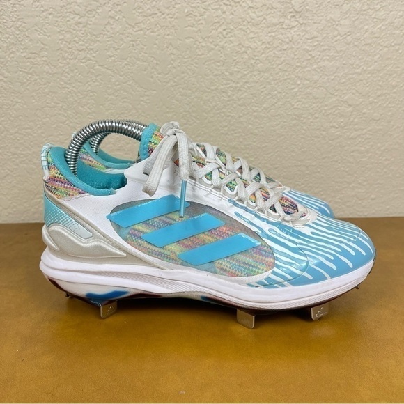 Adidas Pure Hustle 2 Elite Dripped-Out Metal Fastpitch Softball Cleat Sz 6.5 Wmn - Picture 2 of 14